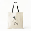 Snowman Ice Skating bags