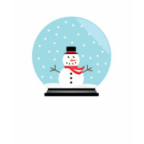 Snowman in a Snow Globe Shirt