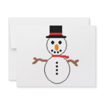 snowman invitations