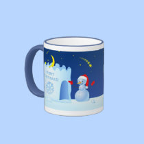 Snowman Inviting mugs
