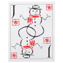 Snowman - Jack of Presents flyers