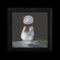 Snowman Jewelry Box gift boxes