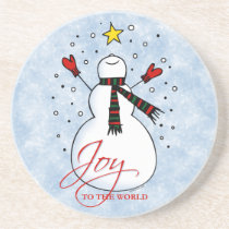 Snowman Joy Coaster coasters