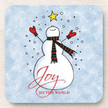Snowman Joy Cork Coaster cork coasters