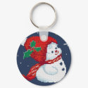 Snowman keychains