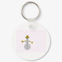 snowman keychains