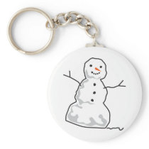 Snowman Keychain