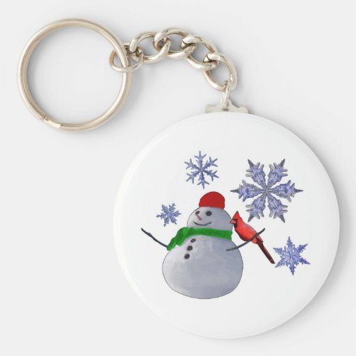Snowman Keychains