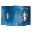 Snowman & kids - Happy Holidays - Binder