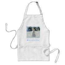 Snowman, Let it snow Apron
