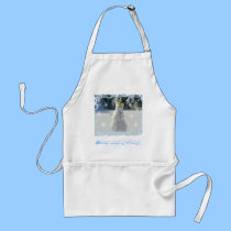 Snowman, Let it snow Apron