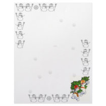 Snowman Letter to Santa letterhead