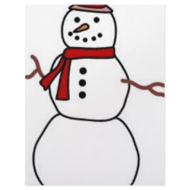snowman letterhead