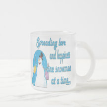 Snowman Love Mug