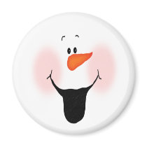 Snowman Magnet