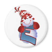 Snowman Magnet by Celebration4all Snowman Magnet