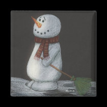 Snowman Magnet