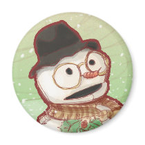 Snowman Magnet