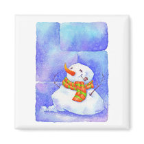 Snowman Magnet