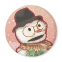 Snowman Magnet by savexmasnow Snowman Magnet