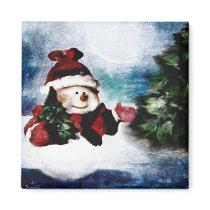 Snowman magnets by kklawiter Snowman magnets