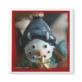 Snowman Magnet magnet