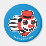 Snowman magnet