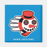 Snowman magnet