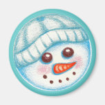 Snowman Magnet