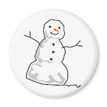 Snowman Magnets