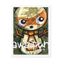 Snowman Mascot postcards by KawaiiPunk Snowman Mascot postcards