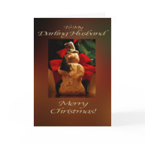 Snowman Merry Christmas  - Husband cards