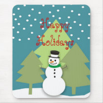 Snowman Mousepad
