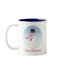 snowman mugs