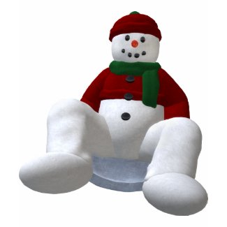 Snowman on Snow Disc