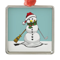 Snowman ornament ornaments
