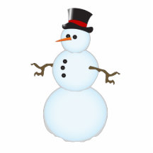 Snowman Ornament Photo Cutout