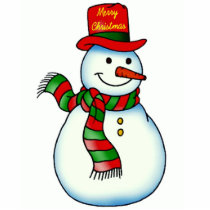 Snowman Ornament Cut Out
