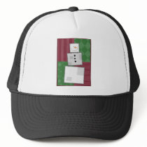 Snowman Patchwork hats