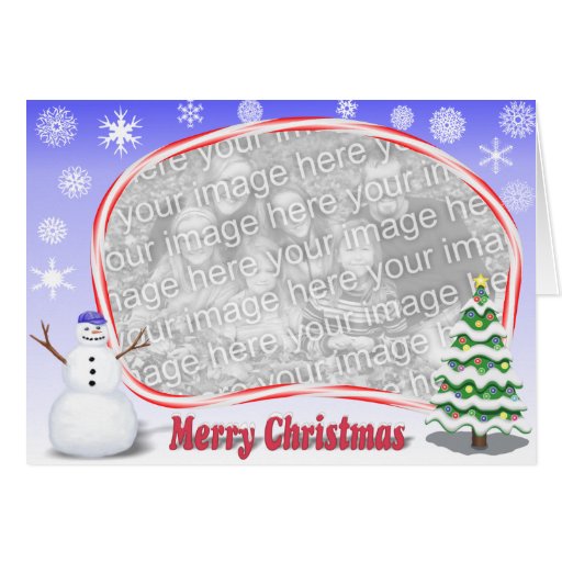 Snowman Card Template