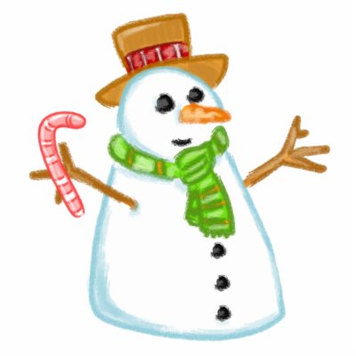 Snowman photo sculptures