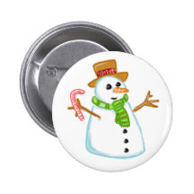 Snowman Pin