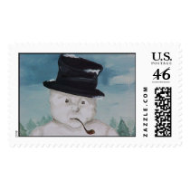 Snowman Pipe postage