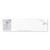 snowman pizazz! bumper sticker