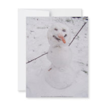 snowman pizazz! custom invites
