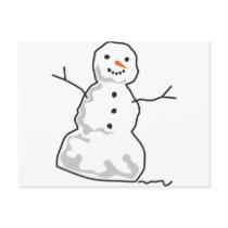 Snowman Post Cards
