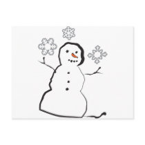 Snowman Post Cards