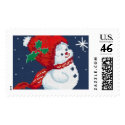 Snowman postage