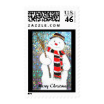 Snowman Postage postage