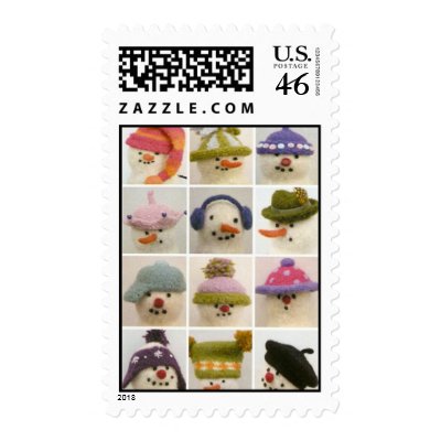 snowman postage